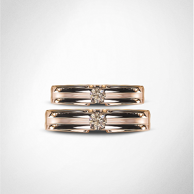 Scarlett the heritage wedding ring